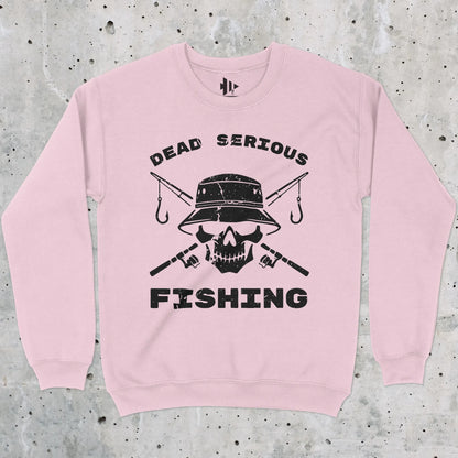 Light Pink, Dead Serious Fishing Sweatshirt – fish-room
