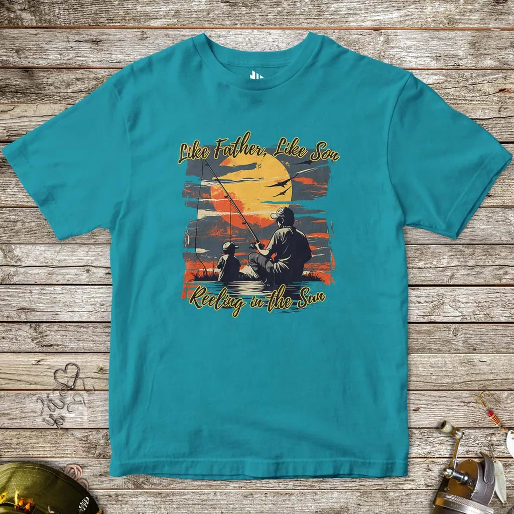Like Father Like Son Tee for Kids - FISH - ROOM LLC