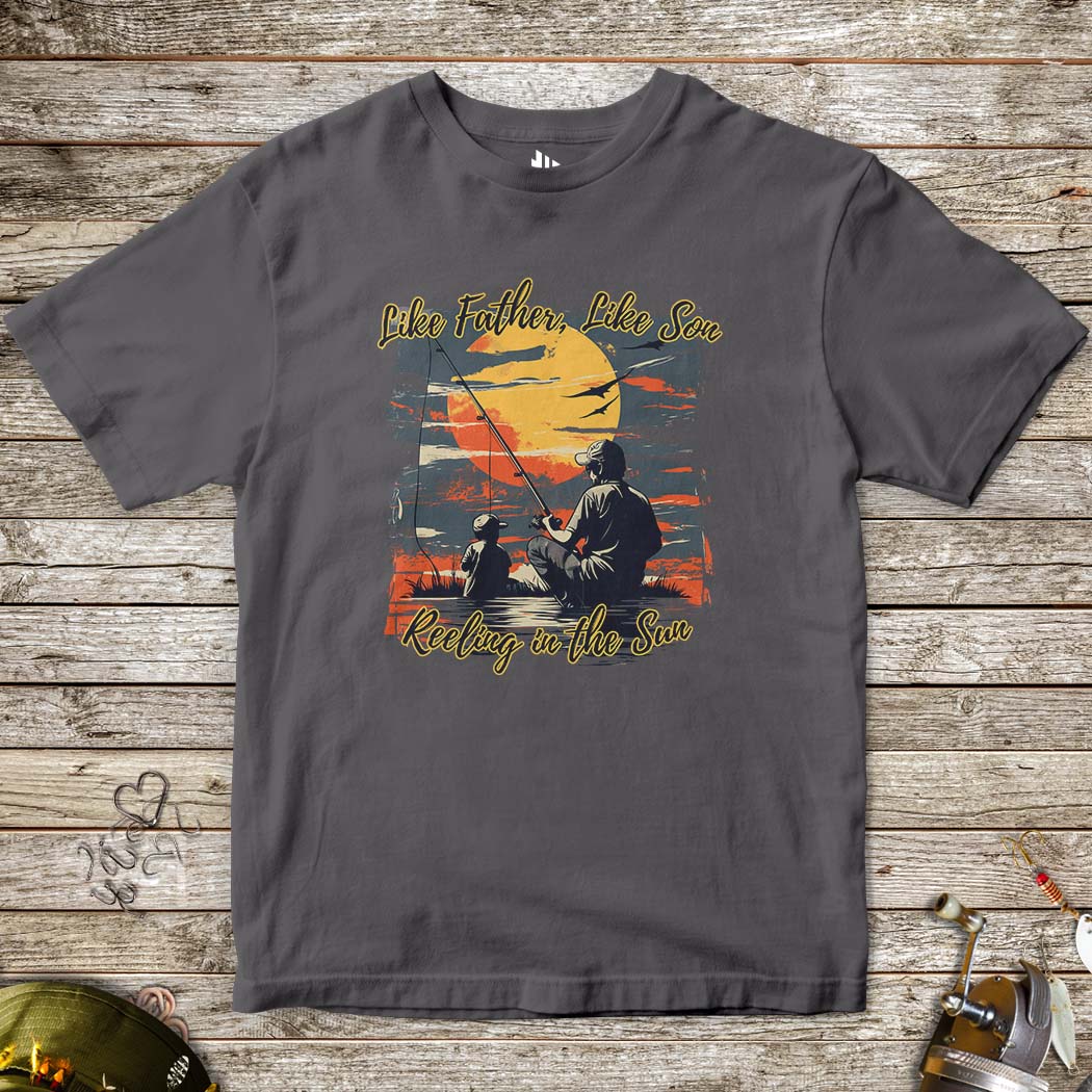 Like Father Like Son Tee for Kids - FISH - ROOM LLC