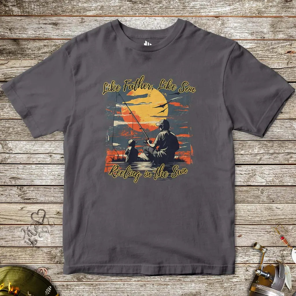 Like Father Like Son Tee for Kids - FISH - ROOM LLC