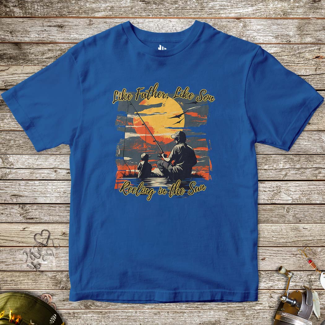 Like Father Like Son Tee for Kids - FISH - ROOM LLC