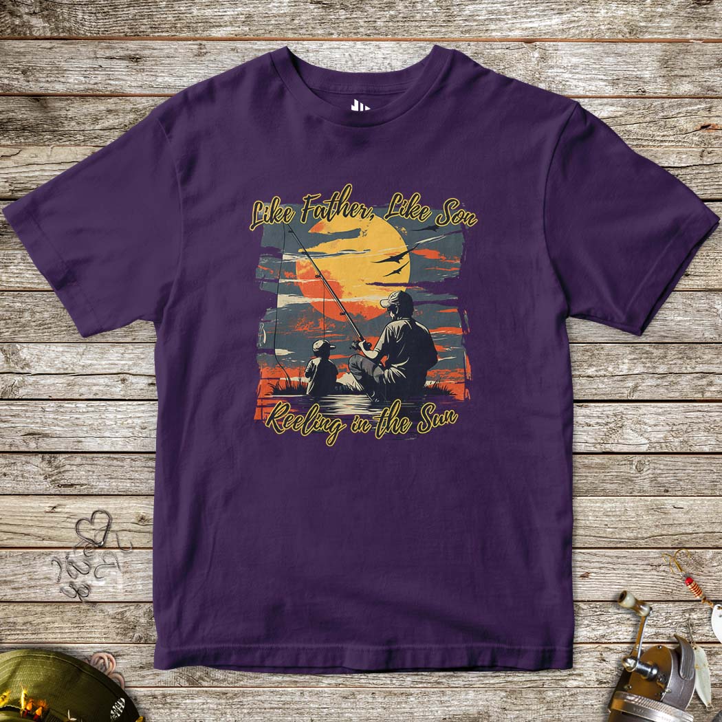 Like Father Like Son Tee for Kids - FISH - ROOM LLC