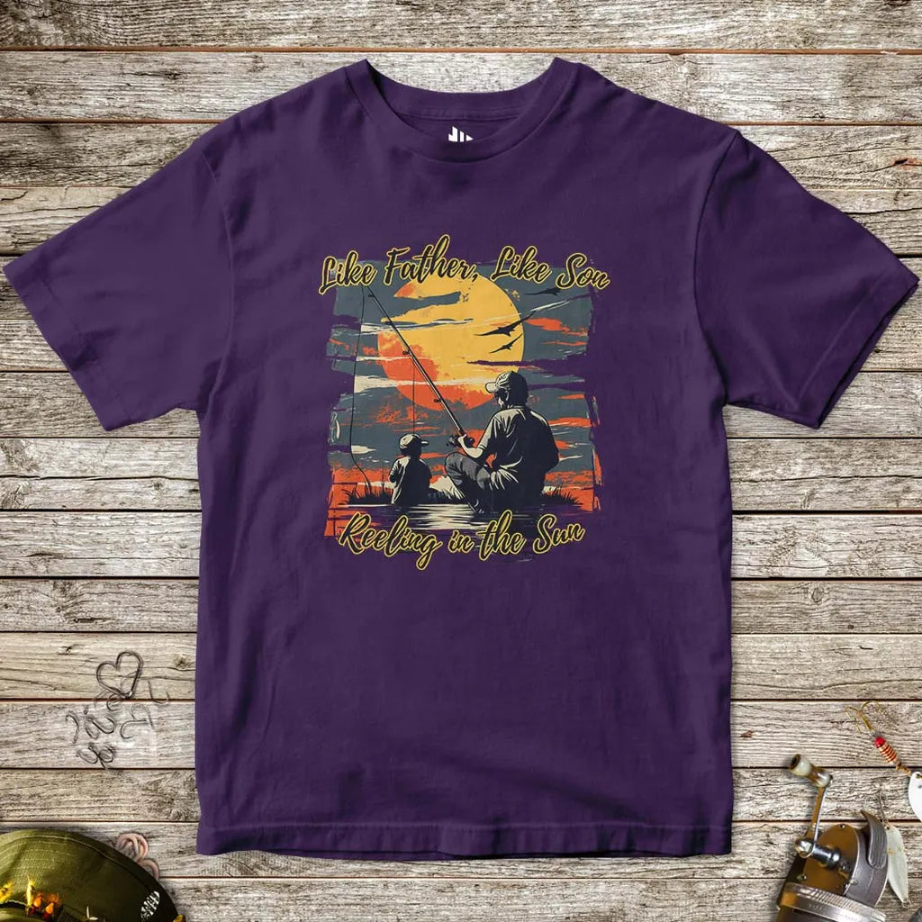 Like Father Like Son Tee for Kids - FISH - ROOM LLC