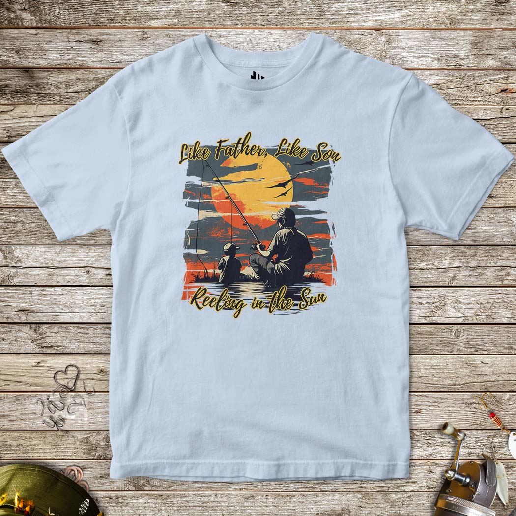 Like Father Like Son Tee for Kids - FISH - ROOM LLC