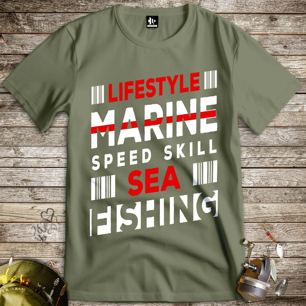 Marine Speed Skill Tee - FISH - ROOM LLC