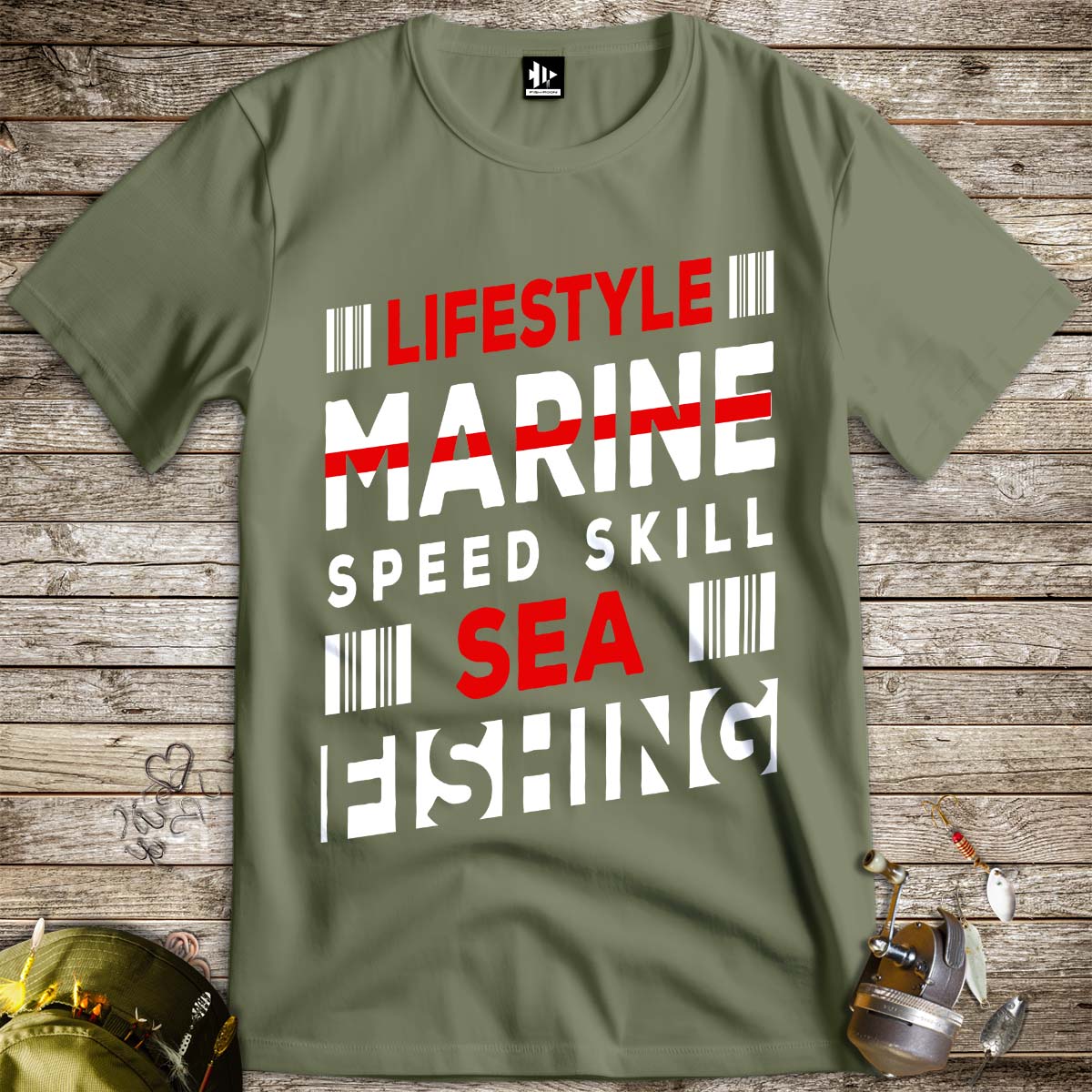 Marine Speed Skill Tee - FISH - ROOM LLC