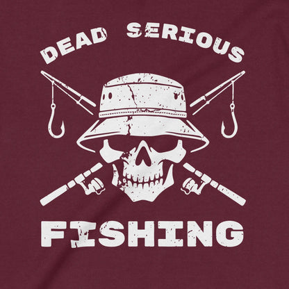 Maroon, Dead Serious Fishing Sweatshirt – fish-room