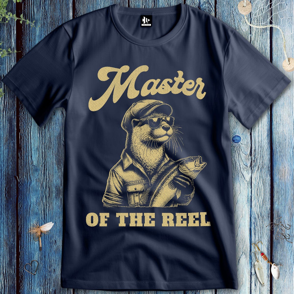 fish-room llc T-Shirt Navy / S Master Of the Reel T-Shirt