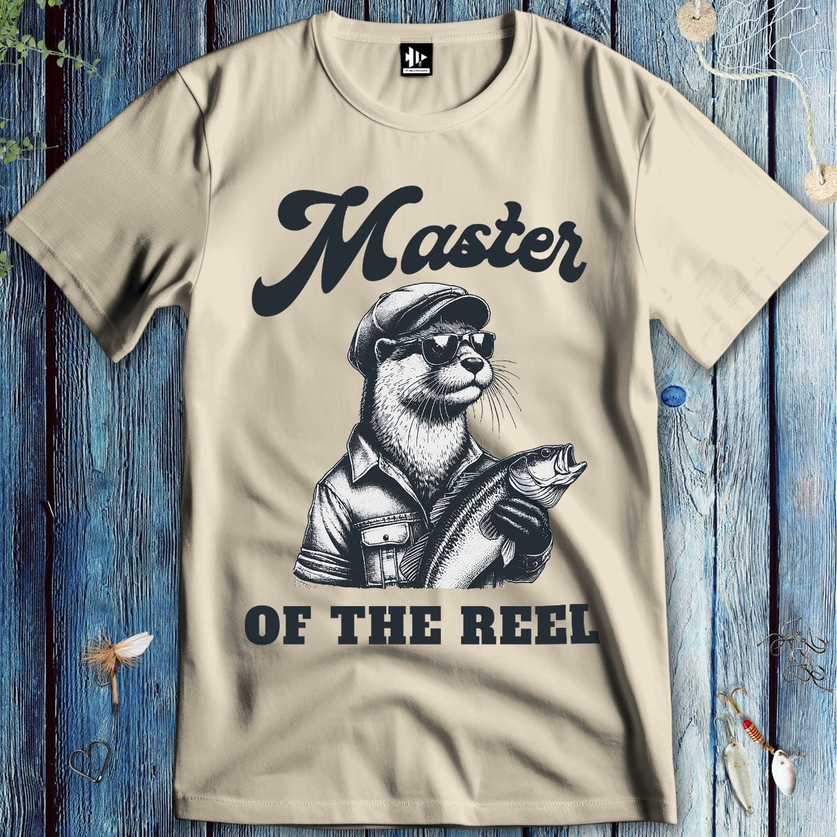 fish-room llc T-Shirt Sand / S Master Of the Reel T-Shirt