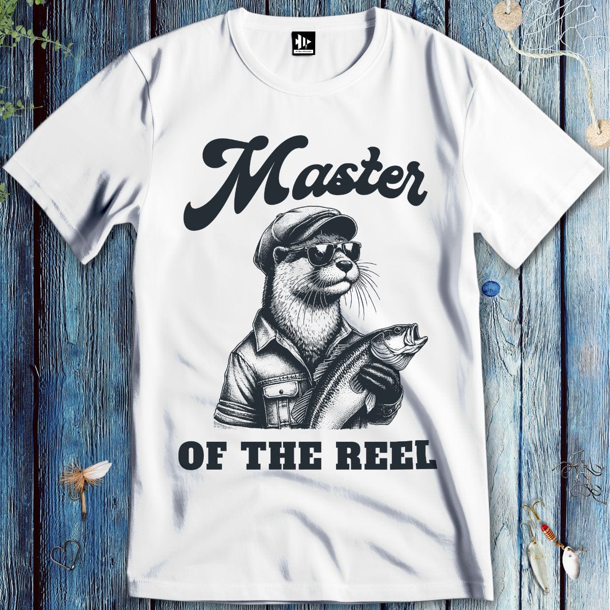 fish-room llc T-Shirt White / S Master Of the Reel T-Shirt