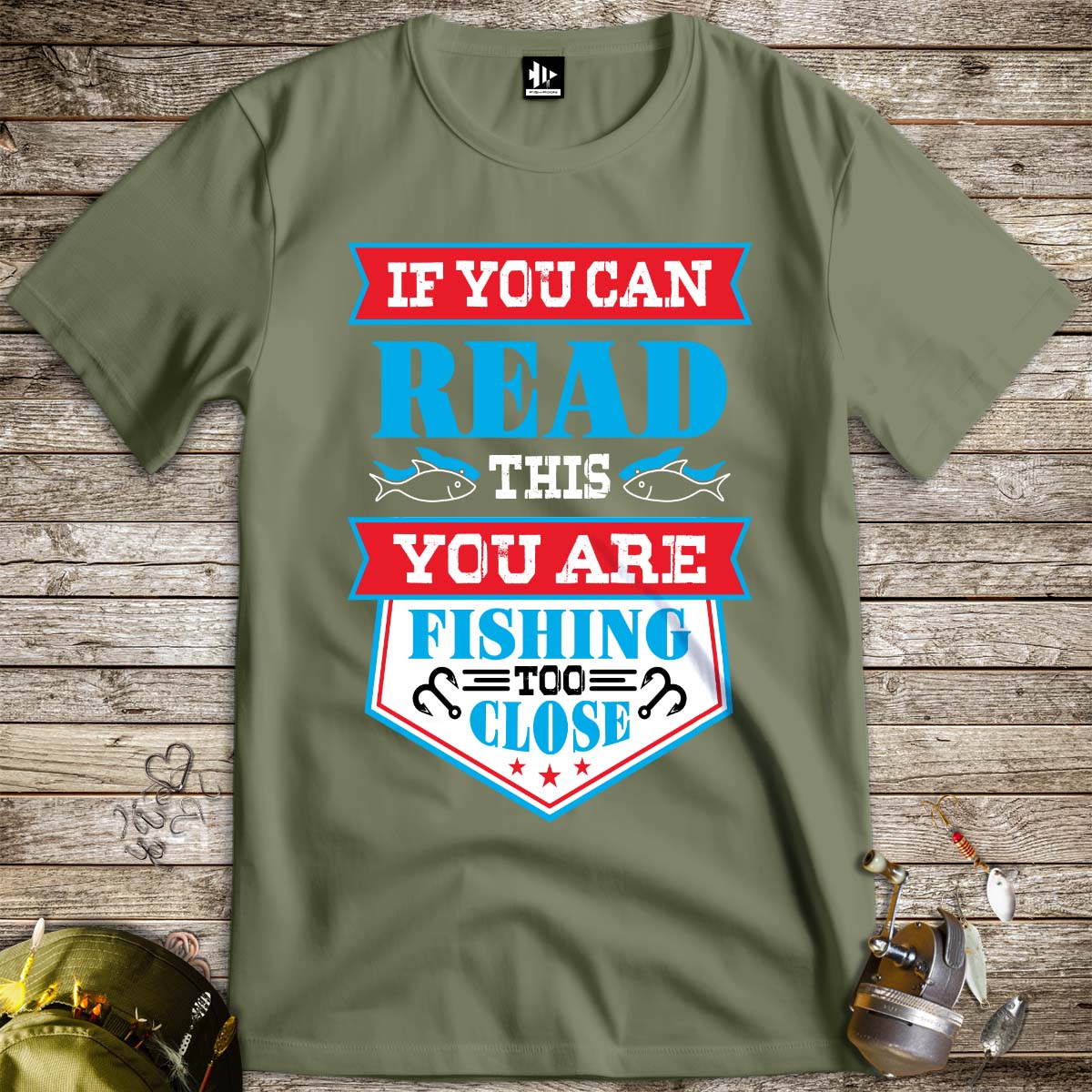 You're Fishing too Close Tee-funny fishing t shirt-FISH-ROOM LLC