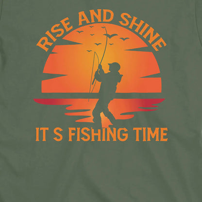 Military Green, Rise and Shine Tee – fish-room
