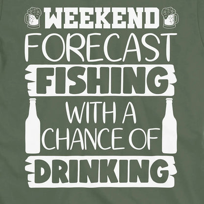 Military Green, Weekend Forecast Tee – fish-room