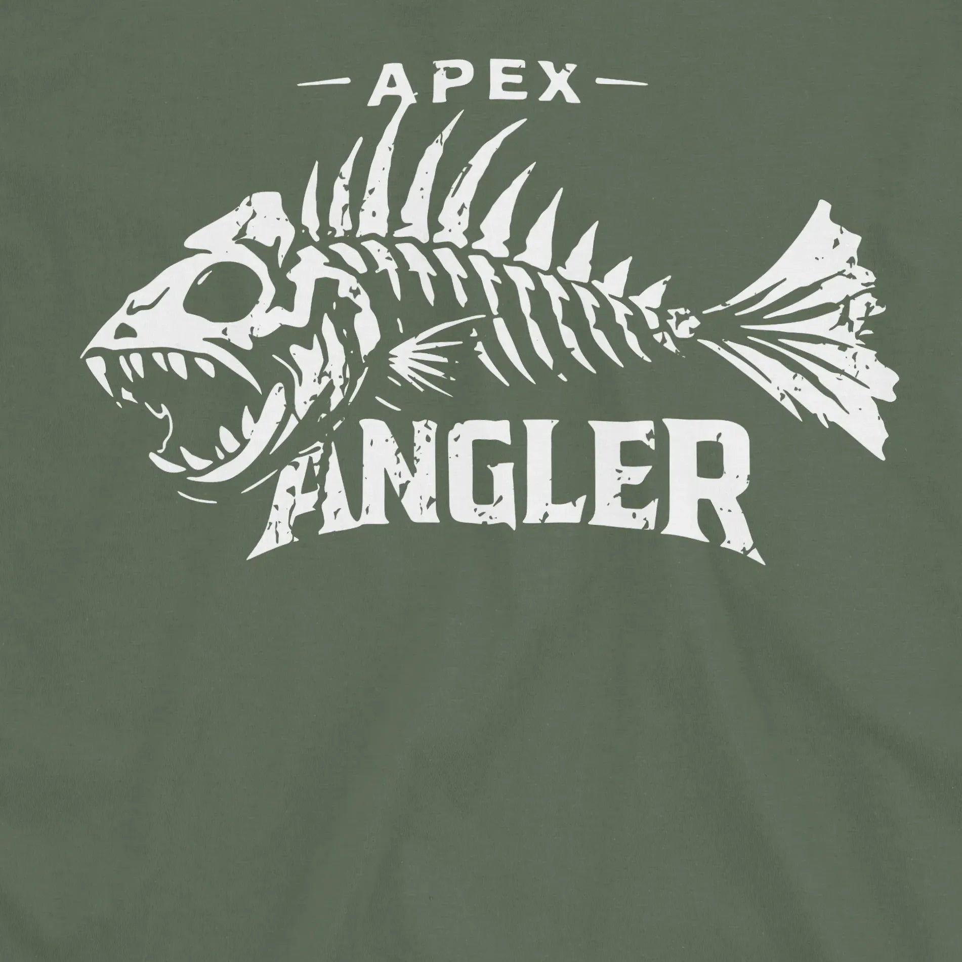 Military Green, Apex Angler Tee – fish-room