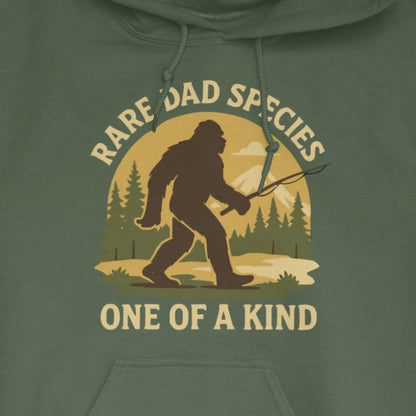 Military Green, Rare Dad Species – One of a Kind Hoodie – fish-room