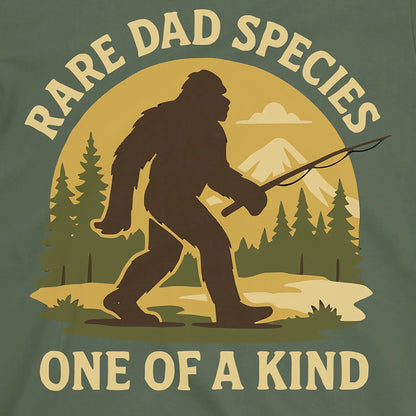 Military Green, Rare Dad Species – One of a Kind Tee – fish-room