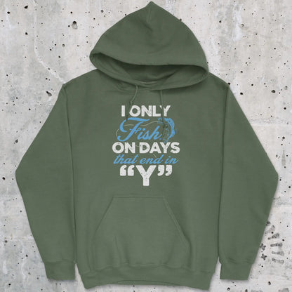 Military Green, 'Y’-Day Fishing Hoodie – fish-room