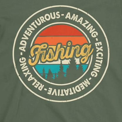 Military Green, Adventurous Fishing Tee – fish-room