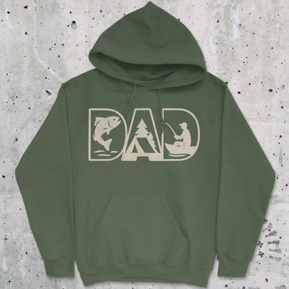 Military Green, Dad Hoodie – fish-room