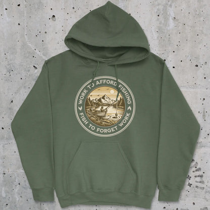 Military Green, Circle of Life Hoodie – fish-room