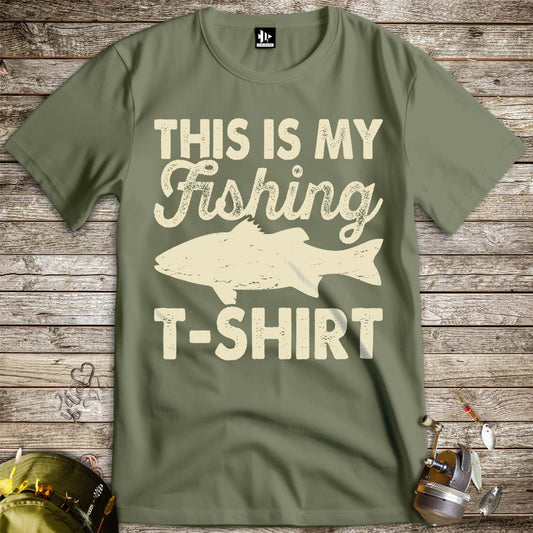 This Is My Fishing Tee-funny fishing t shirt-FISH-ROOM LLC