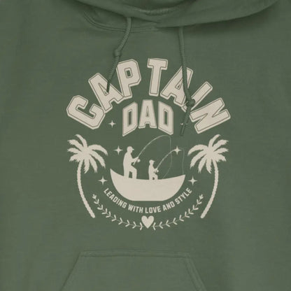 Military Green, Captain Dad Hoodie – fish-room