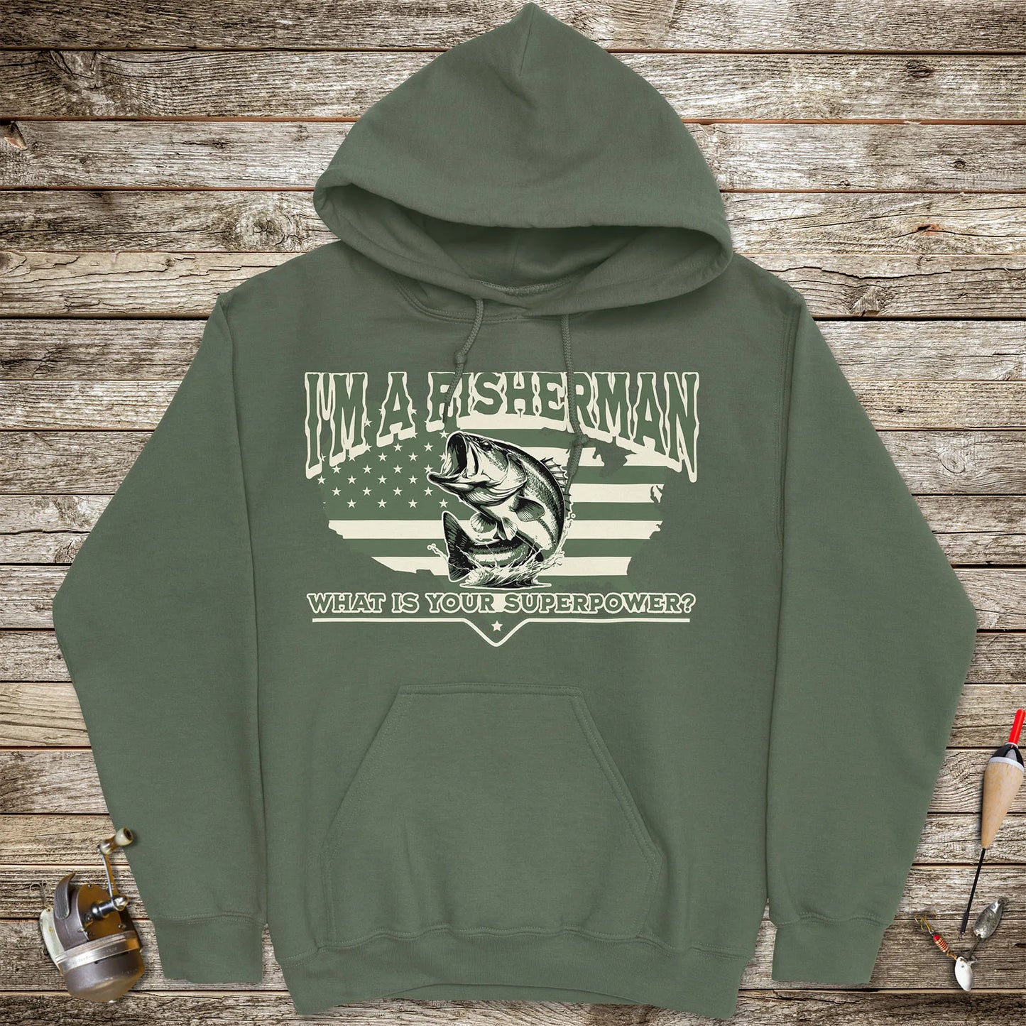 Fisherman Superpower Hoodie