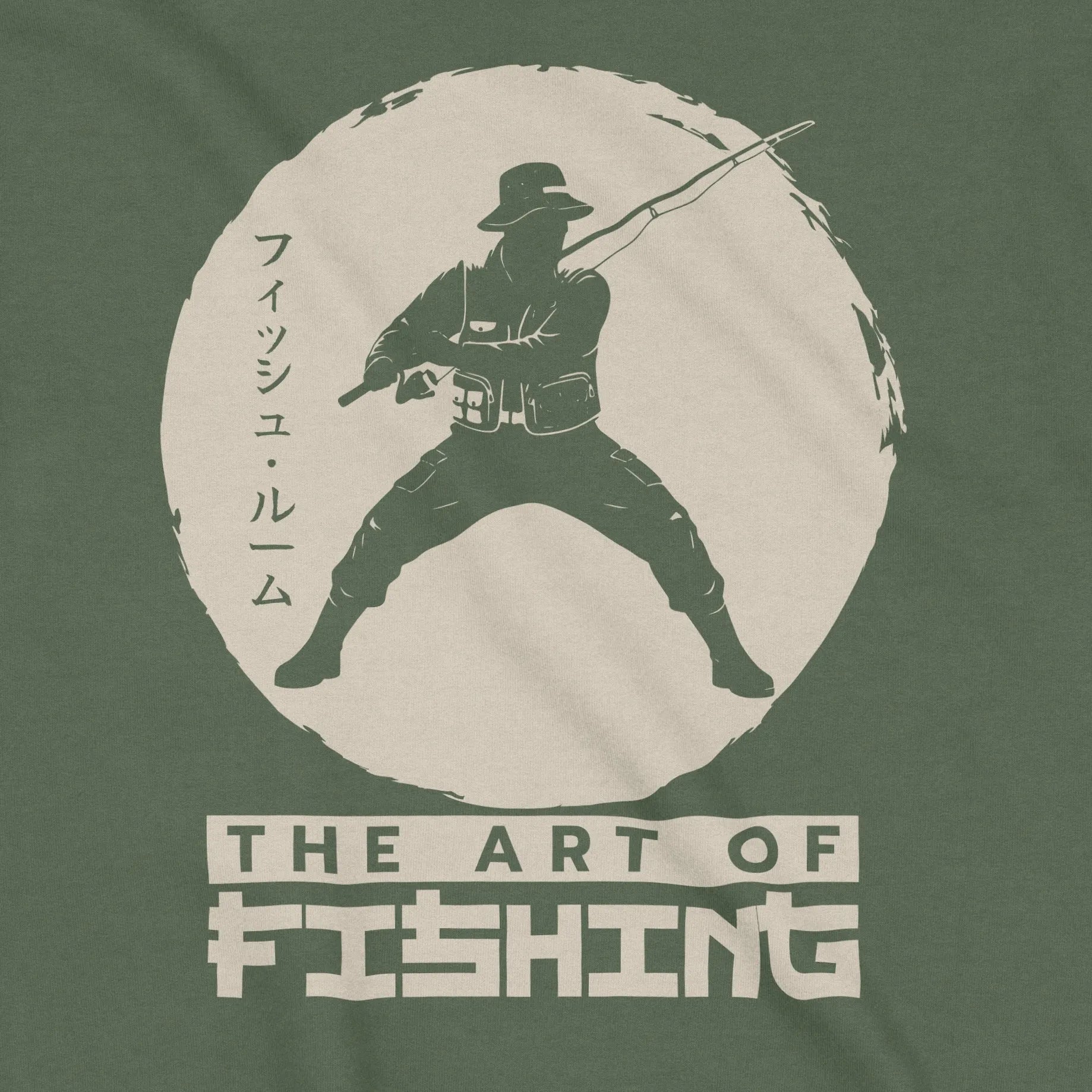 Military Green, The Art Of Fishing Sweatshirt – fish-room