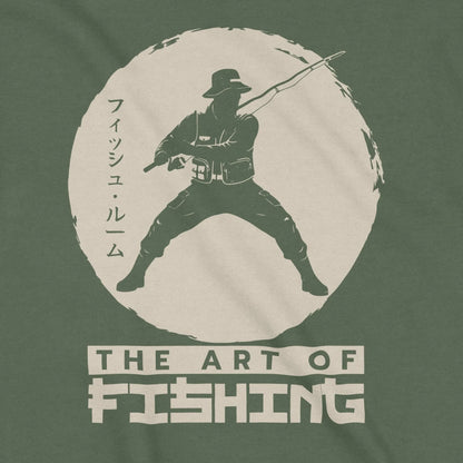 Military Green, The Art Of Fishing Sweatshirt – fish-room