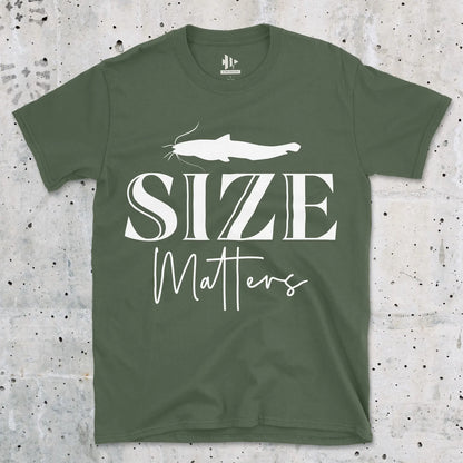Military Green, Size Matters Tee – fish-room