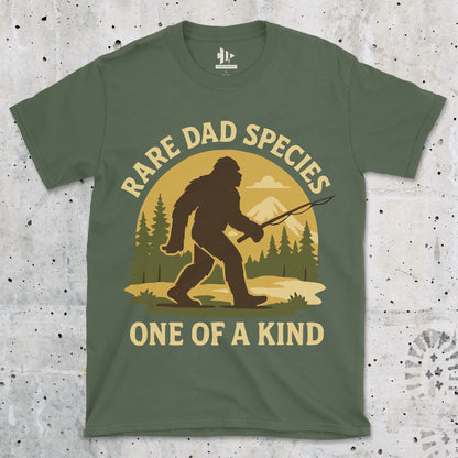 Military Green, Rare Dad Species – One of a Kind Tee – fish-room