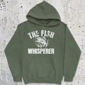 Military Green, The Fish Whisperer Hoodie – fish-room