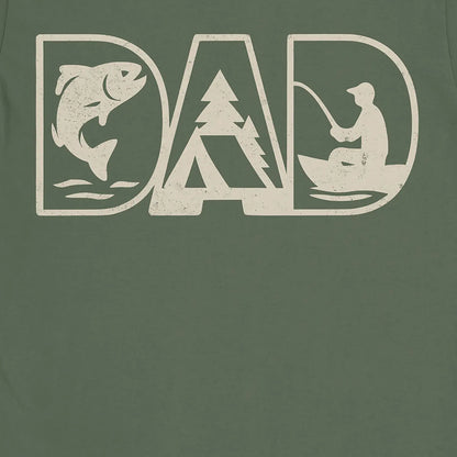 Military Green, Dad Tee – fish-room