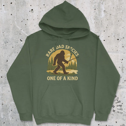 Military Green, Rare Dad Species – One of a Kind Hoodie – fish-room