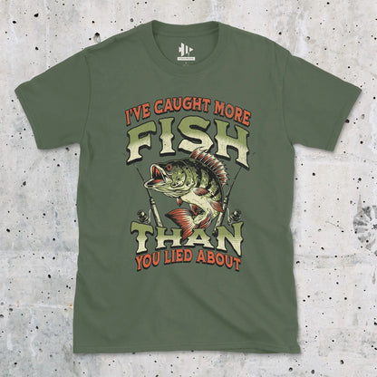 Military Green, I've Caught More Fish Than You've Lied About Tee – fish-room