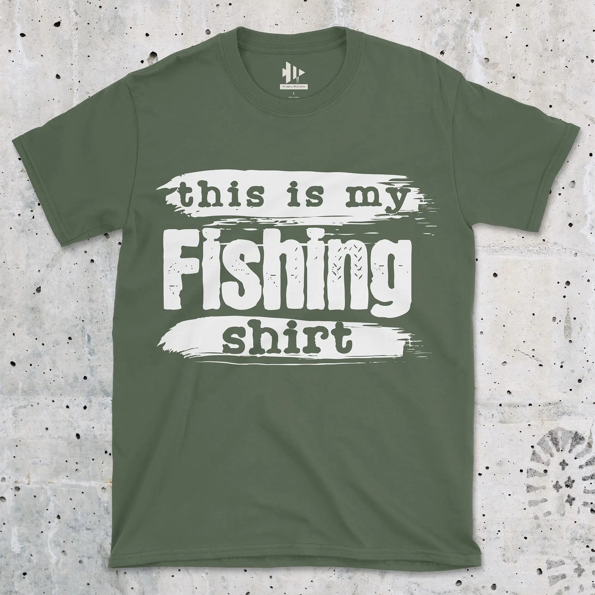 Military Green, This is My Fishing Shirt – fish-room