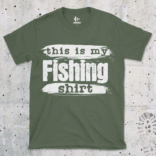 Military Green, This is My Fishing Shirt – fish-room