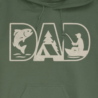 Military Green, Dad Hoodie – fish-room