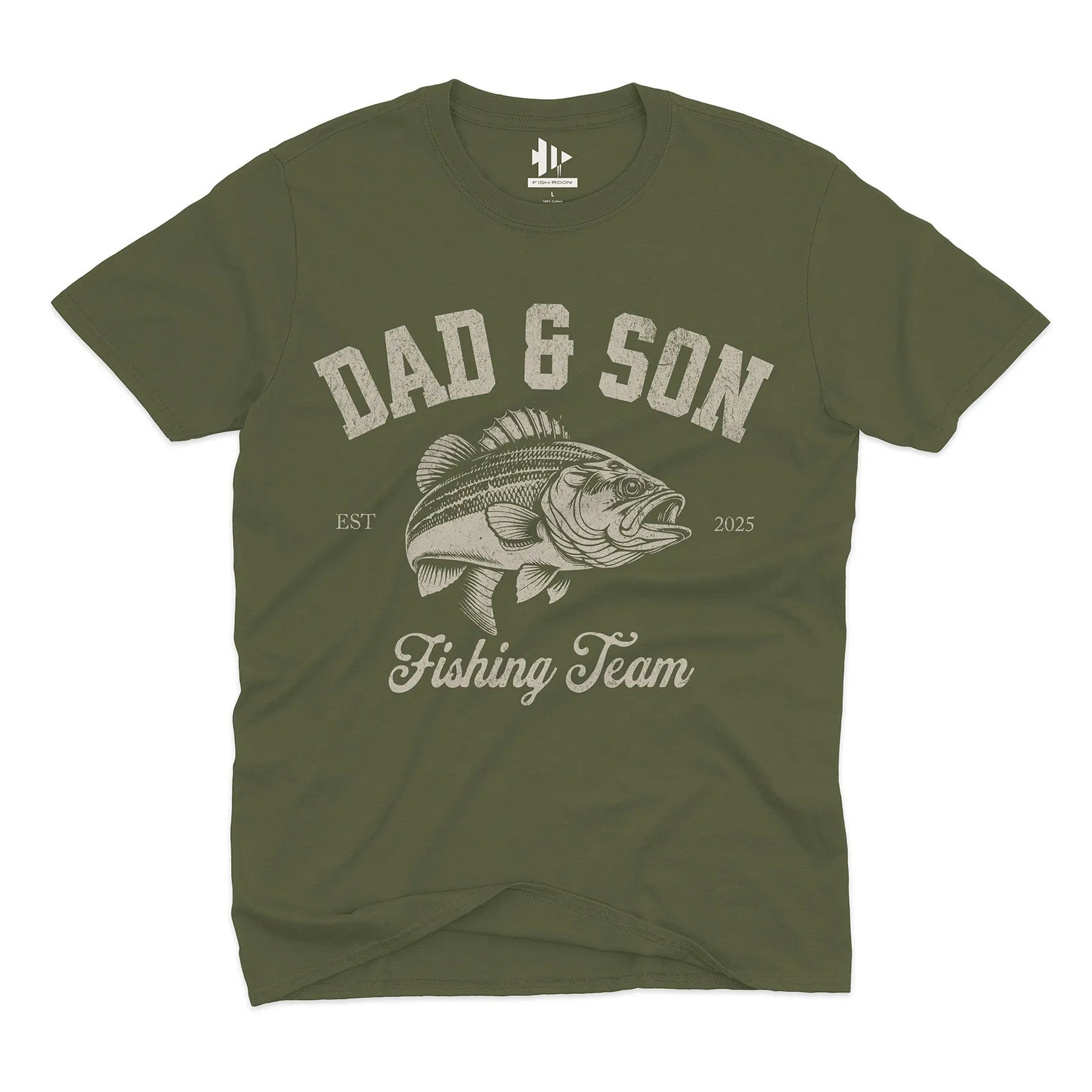 Dad & Son Fishing Team Tee