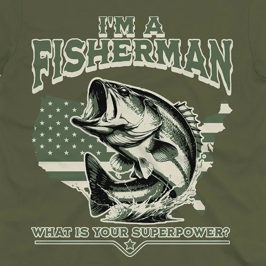 Fisherman Superpower Tee