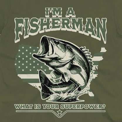 Fisherman Superpower Tee