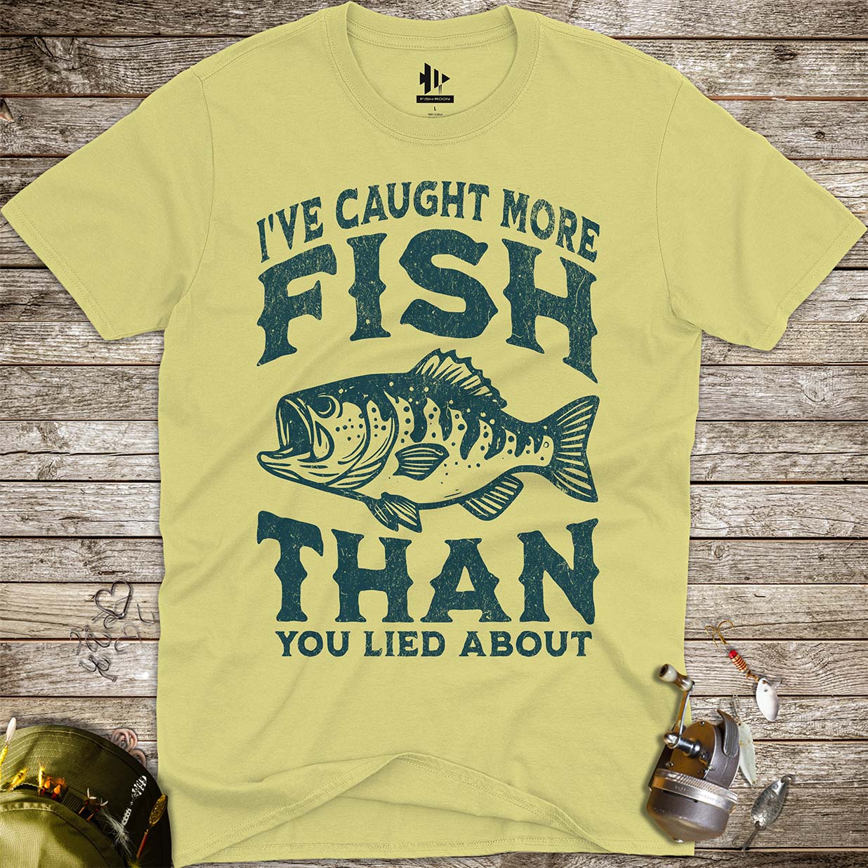 More Fish Than You Lied About Tee - FISH - ROOM LLC