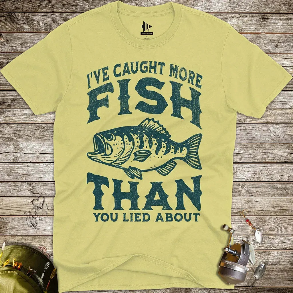 More Fish Than You Lied About Tee - FISH - ROOM LLC