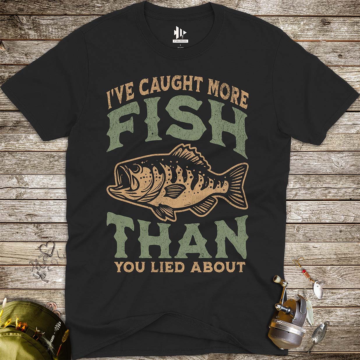 More Fish Than You Lied About Tee - FISH - ROOM LLC