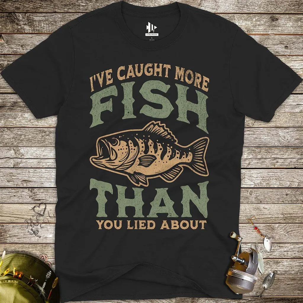More Fish Than You Lied About Tee - FISH - ROOM LLC