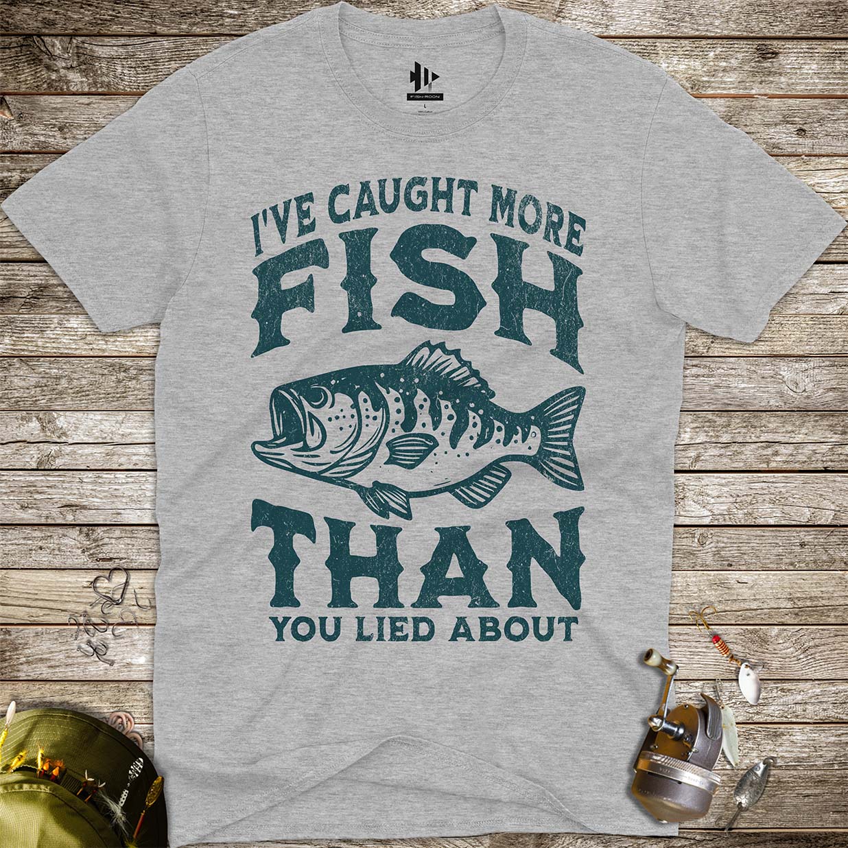 More Fish Than You Lied About Tee - FISH - ROOM LLC