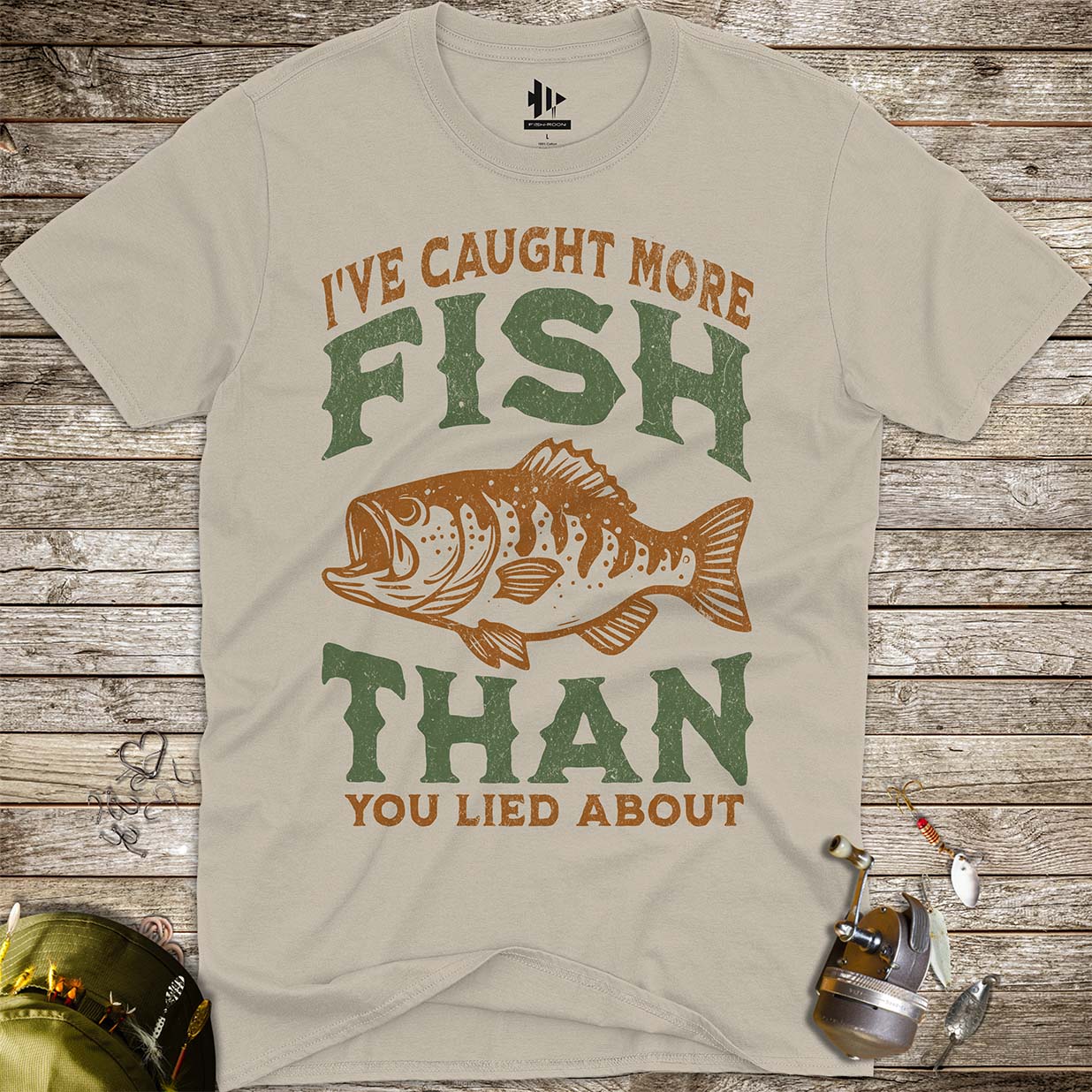 More Fish Than You Lied About Tee - FISH - ROOM LLC
