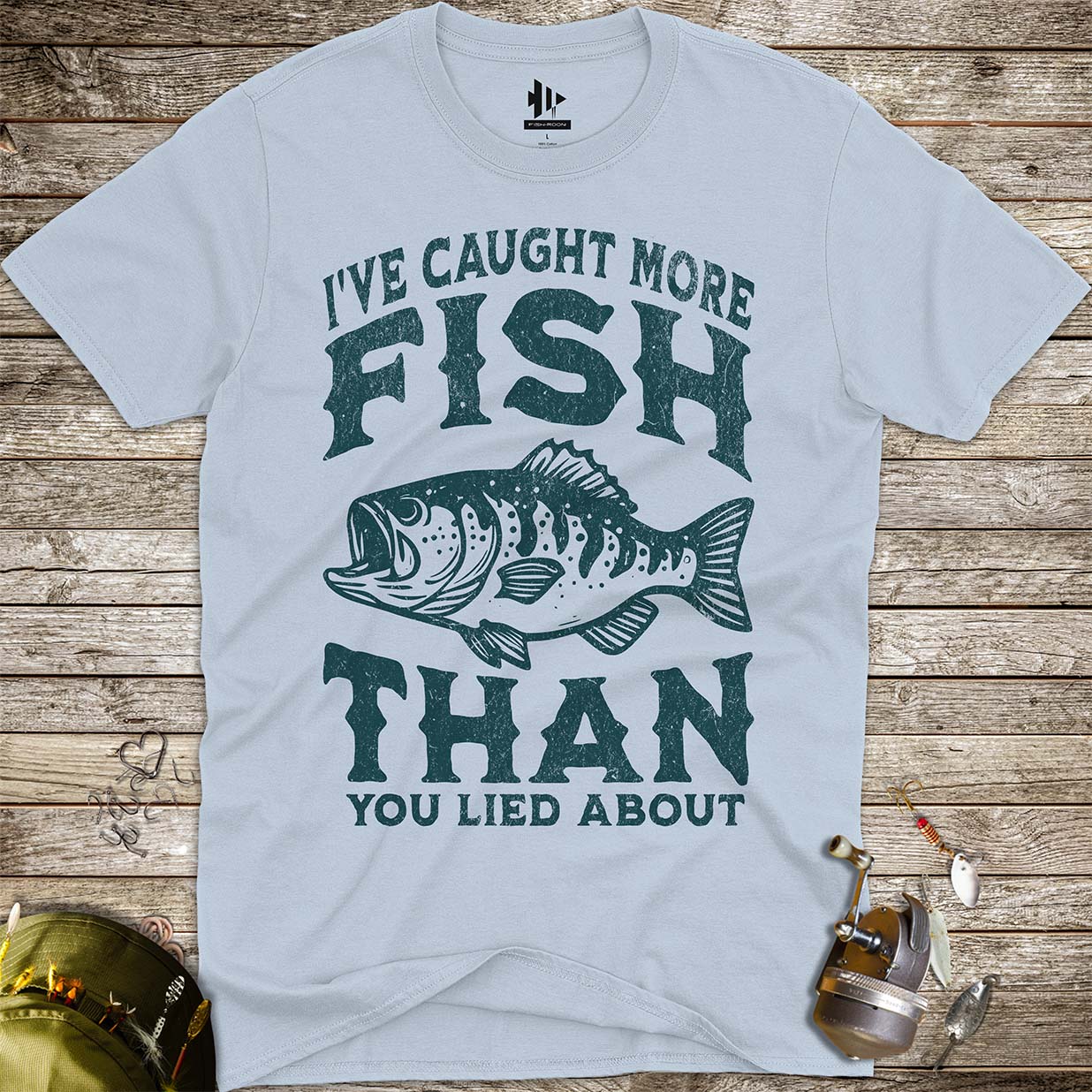 More Fish Than You Lied About Tee - FISH - ROOM LLC