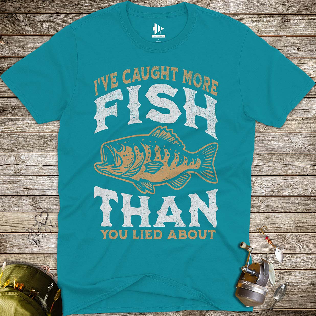 More Fish Than You Lied About Tee - FISH - ROOM LLC