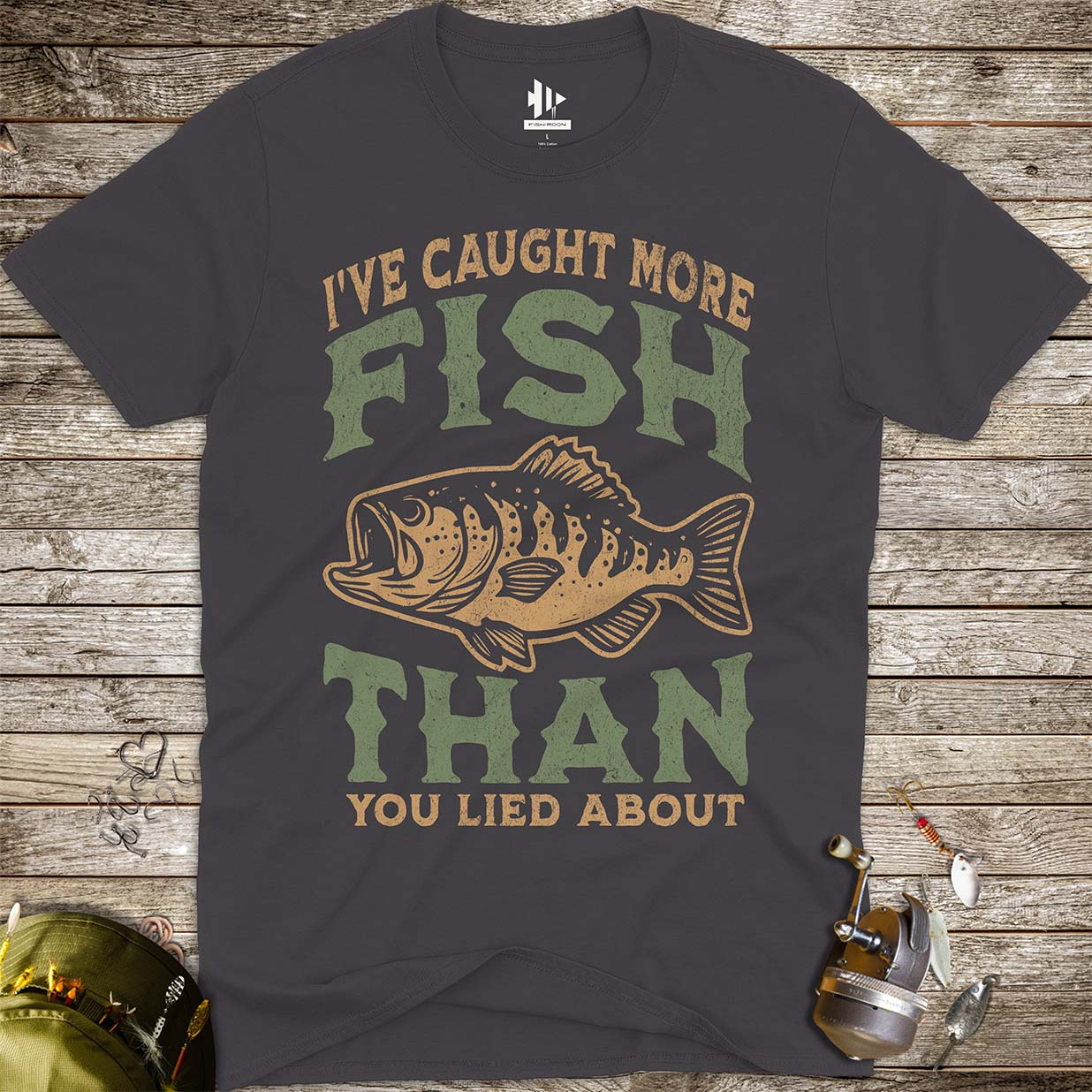 More Fish Than You Lied About Tee - FISH - ROOM LLC
